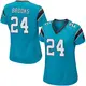 Game Blue Women's Jonathon Brooks Carolina Panthers Alternate Jersey