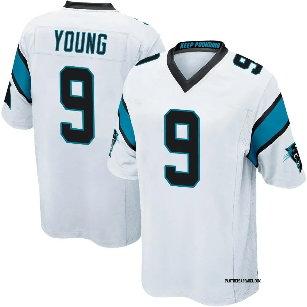 カロライナ・パンサーズ Bryce Young ユニフォーム　Lサイズ Men's Nike Bryce Young Black Carolina Panthers Team Game Jersey