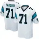 Game White Youth Michael Tarquin Carolina Panthers Jersey