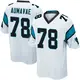 Game White Youth Popo Aumavae Carolina Panthers Jersey