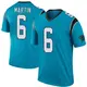 Legend Blue Men's Sam Martin Carolina Panthers Color Rush Jersey