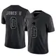 Limited Black Men's Pat Jones II Carolina Panthers Reflective Jersey