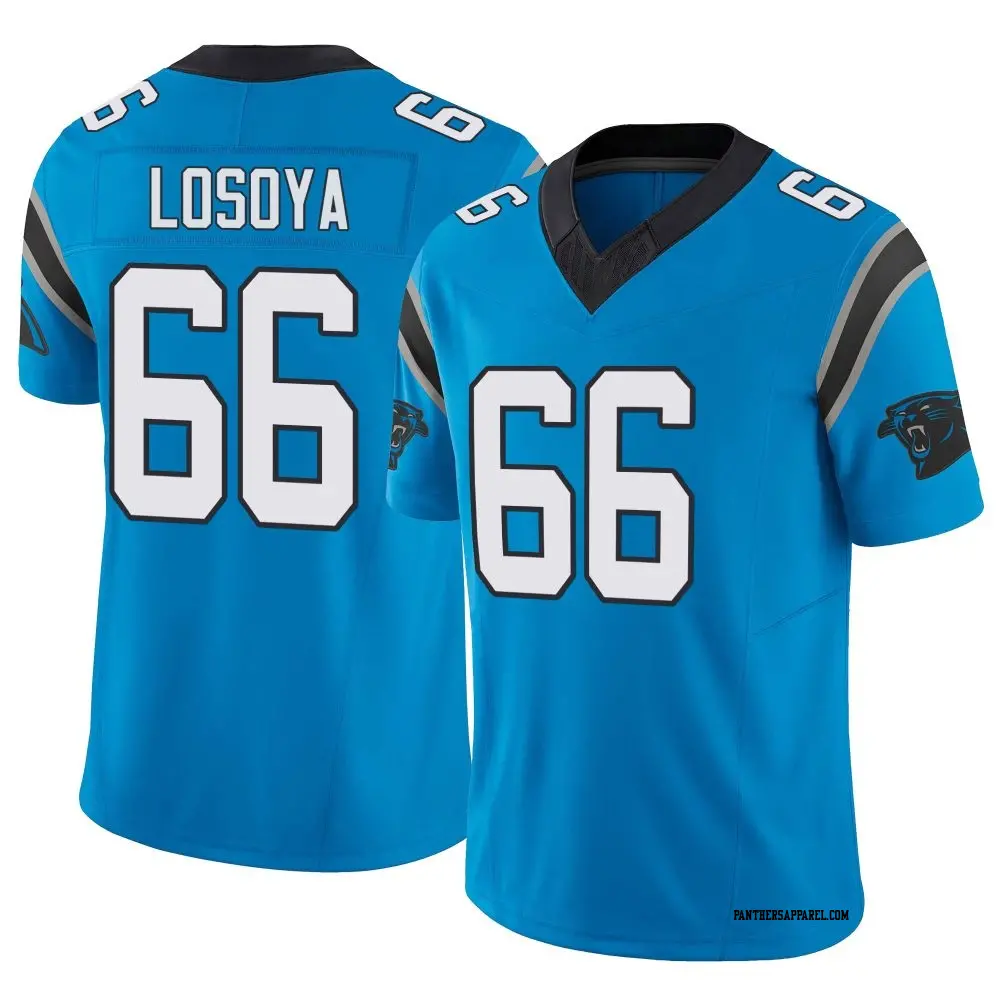 Limited Blue Youth Steven Losoya Carolina Panthers Vapor F.U.S.E. Jersey