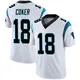 Limited White Youth Jalen Coker Carolina Panthers Vapor Untouchable Jersey
